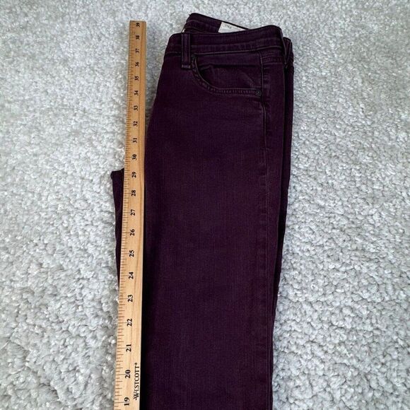 Rag & Bone Skinny Jean Wine Maroon Purple - Picture 9 of 10